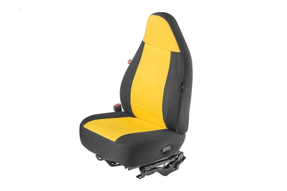 Jeep Wrangler Neoprene Seat Covers for 03-06 Jeep Wrangler TJ Yellow Diver Down