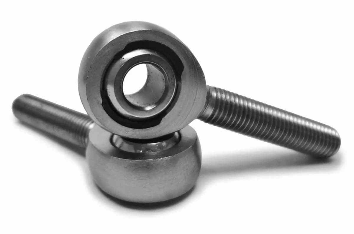 Steinjäger Inch Male Rod Ends 3/4-16 RH Chrome Moly Housing, Nylon Race 2 Pack