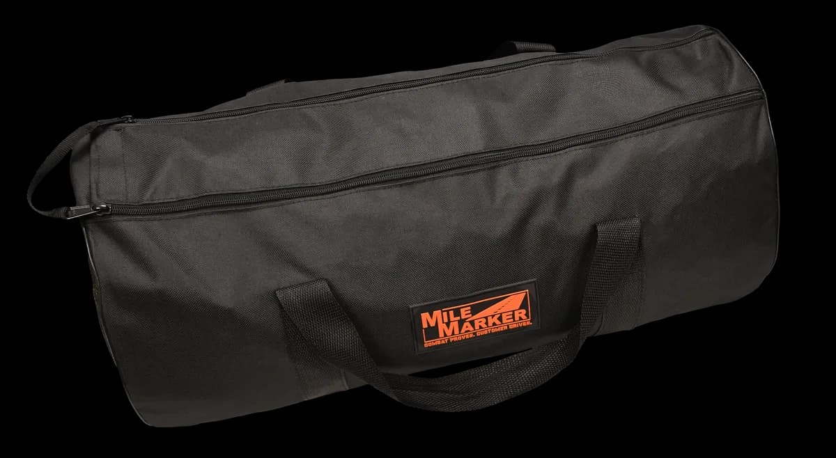Mile Marker 18-52058-20-Cbk 5/8in x 20ft K-Rope Kit, Black W/Bag