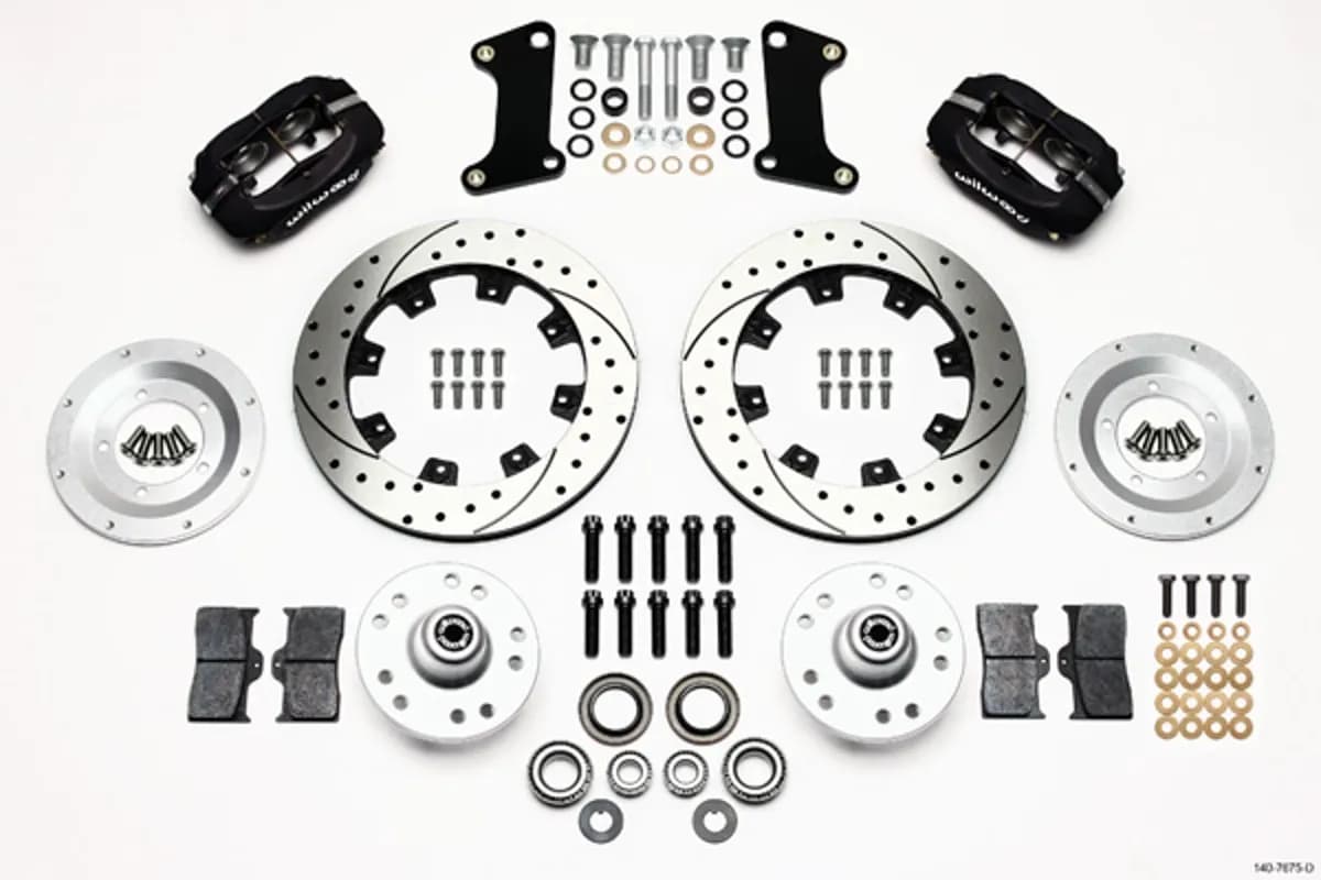Wilwood FDLI Front Kit 12.19in Drilled 67-69 Camaro 64-72 Nova Chevelle
