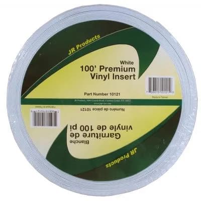 100ft Premium Vinyl Insert White