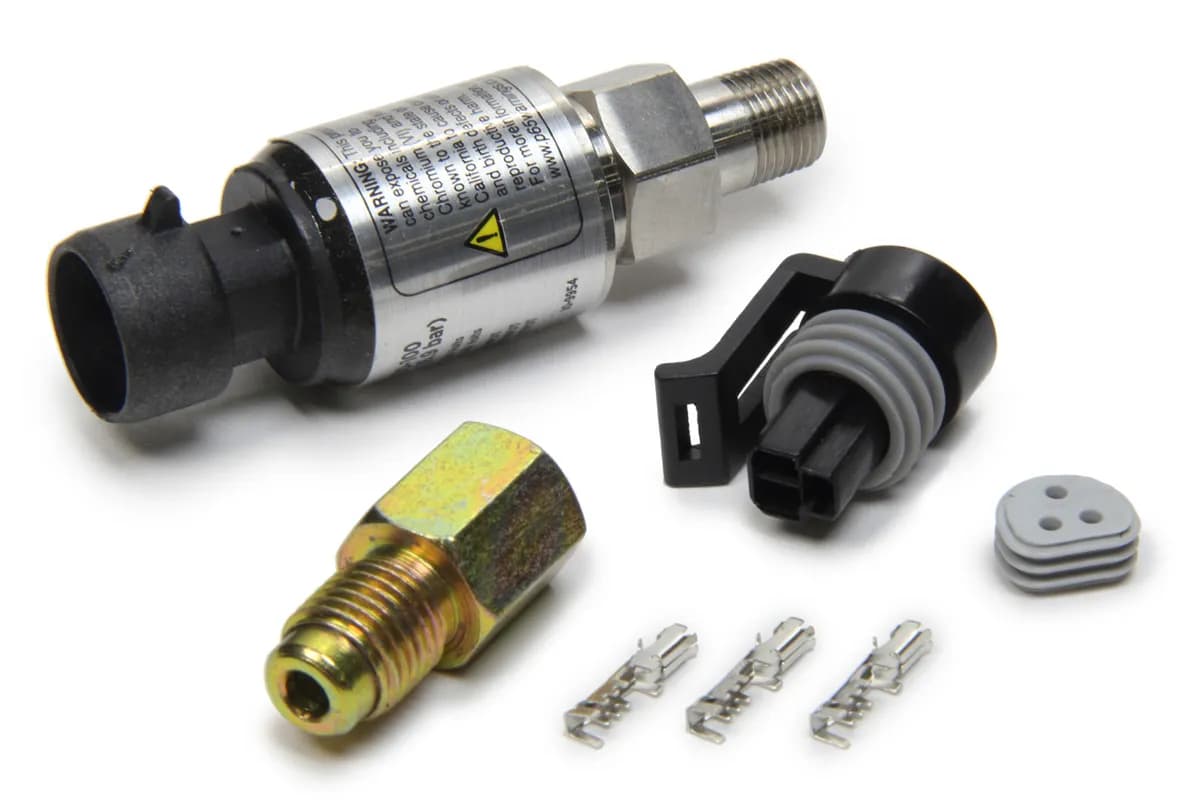 Aem 150 Psig Stainless Sensor Kit - 1/8 In. Npt Male Thread w/ -4 And 3/16 Npt Adapters