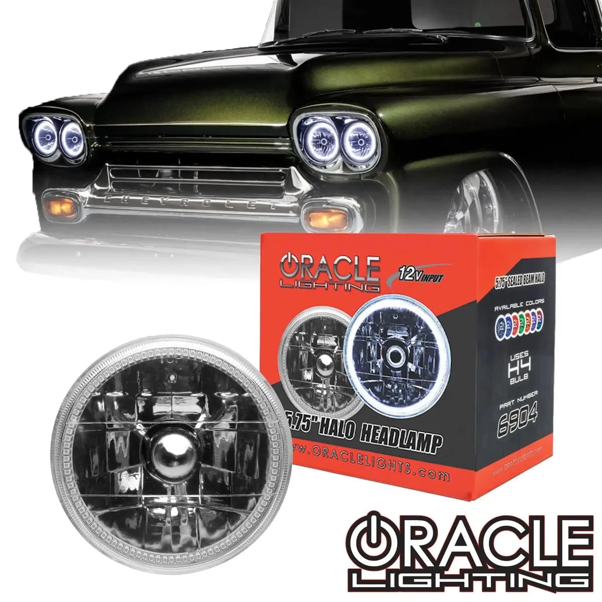 Oracle 5.75' Sealed Beam - Amber