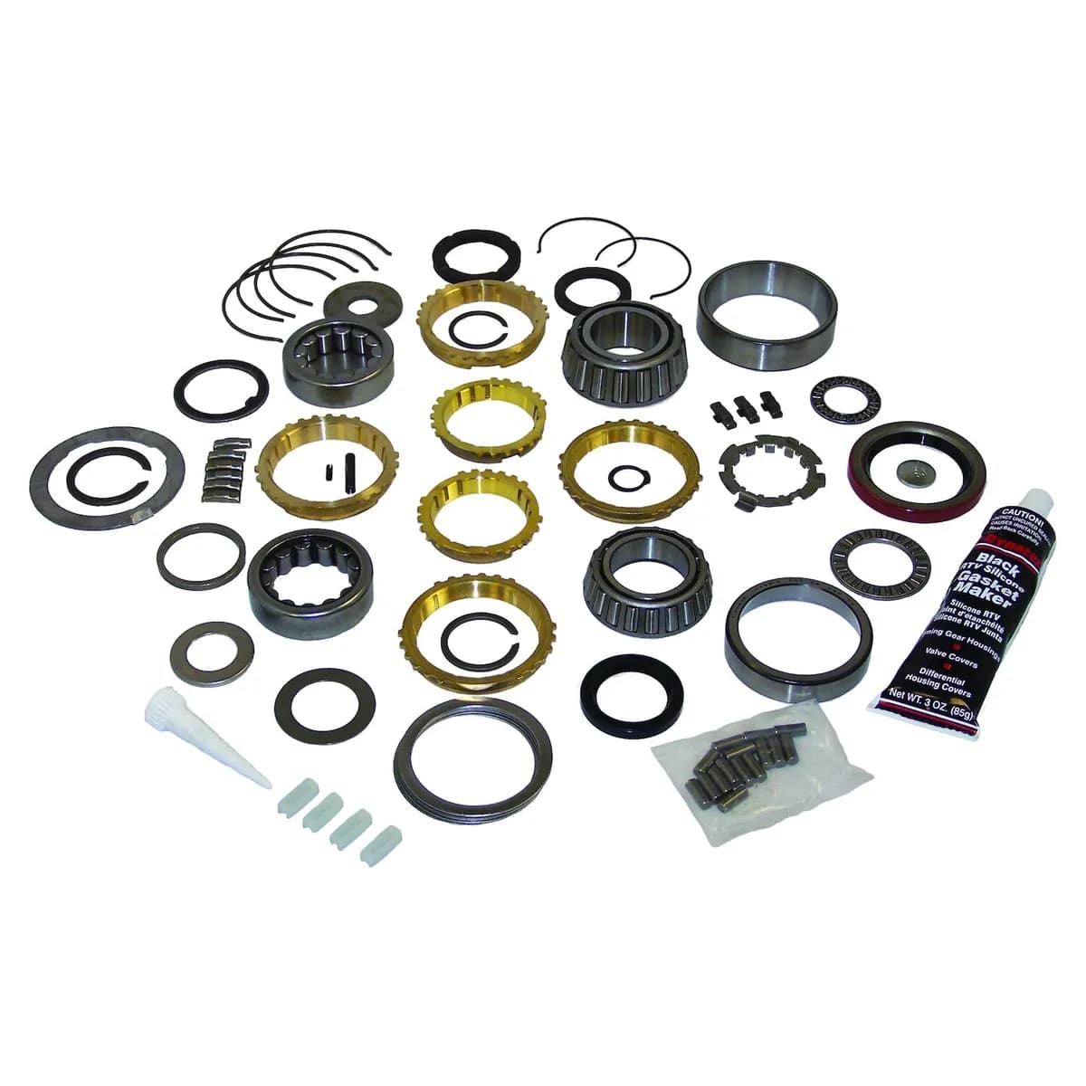 Crown Automotive Jeep Replacement T5MASKIT Transmission Master Overhaul Kit for Jeep 82-86 CJ, XJ, SJ, J-Series w/ T5 Trans
