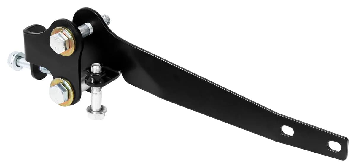 Rock Jock Currectlync High Steer Front Trac Bar Relocation and Steering Stabilizer Shock Mount Bracket Kit - JT/JL