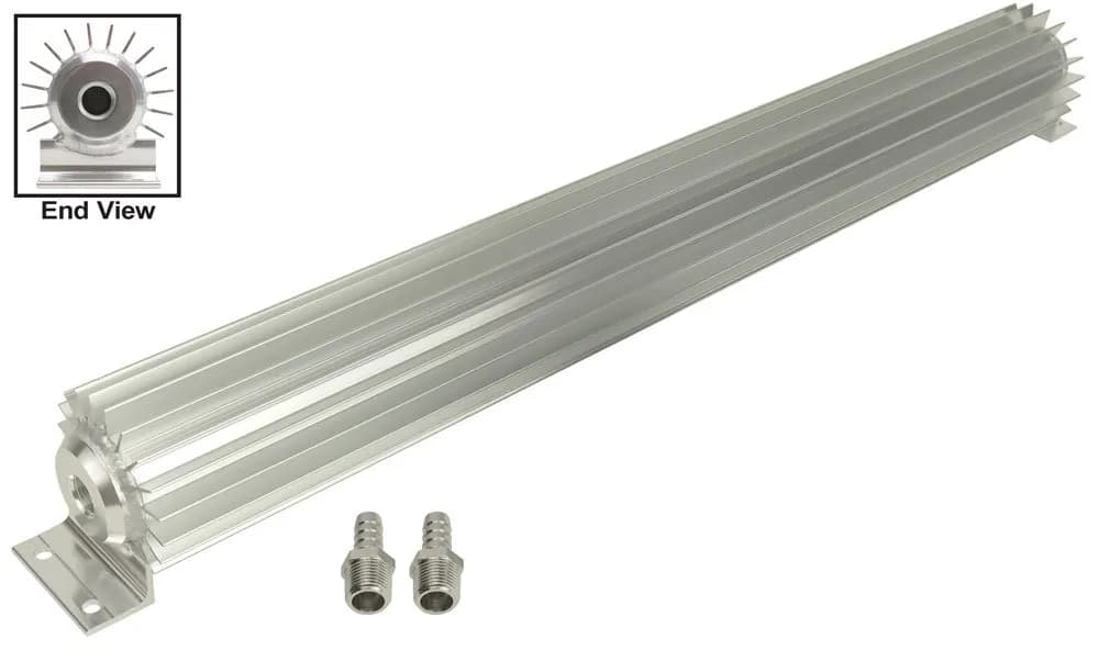 Heat Sink Cooler Kit 24 Long 3/8 Npt Inlets