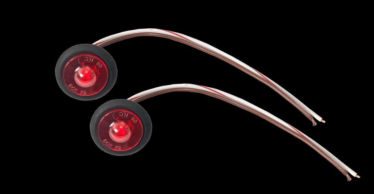 Warrior 1in LED Side Marker Lights