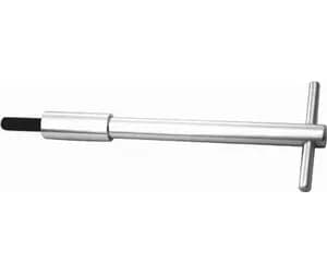 Silver Alum T-Bar Wing N ut 4In With 1/4-20 (4)