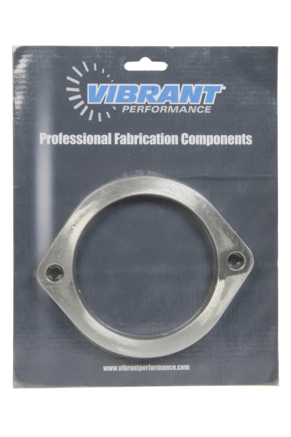 Exhaust Flange; 5 in. BHCC; 4 in. ID; 6 in. Flange W; 4.4375 in. Flange H; 0.375 in. Thickness; 304 Stainless Steel; 2 Bolt; Single Flange; Retail Packed; 1pc.;