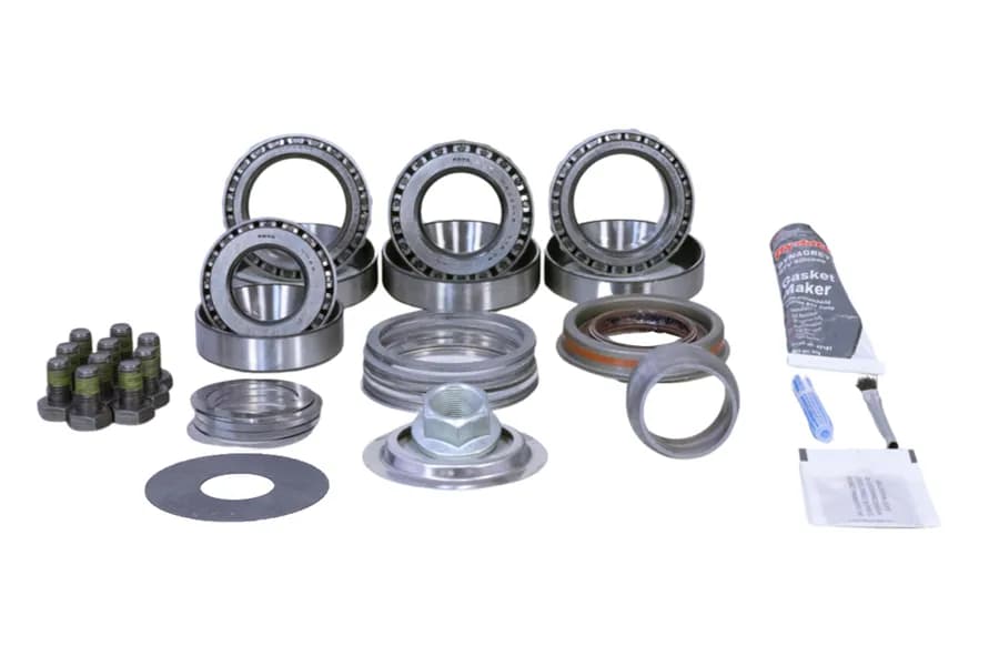 Dana 44 Front Axle Wrangler JK Rubicon Ring and Pinion Koyo Bearing Master Install Kit Revolution Gear