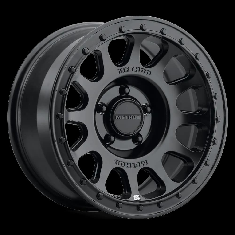 Method Race Wheels 709 HD Series Bead Grip Wheel, 18x9 6x5.5 12mm - Matte Black - Bronco 2021+