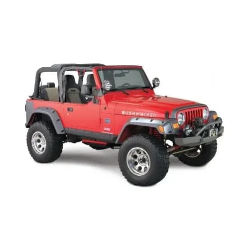 Bushwacker 4.75in Pocket Style Fender Flares - TJ/LJ