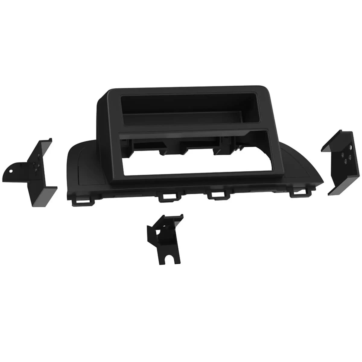 Radio Installation Kit; ISO DIN Radio Provision; w/Pocket;