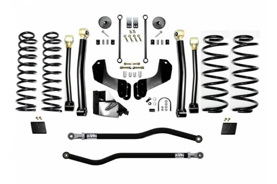 EVO Manufacturing 3.5in Enforcer Overland Lift Kit, Stage 3 - PLUS - JL