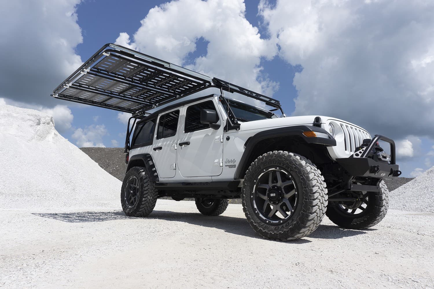 Destroyer 4 Door Sliding Rack Kit (Black Powder Coated) product image