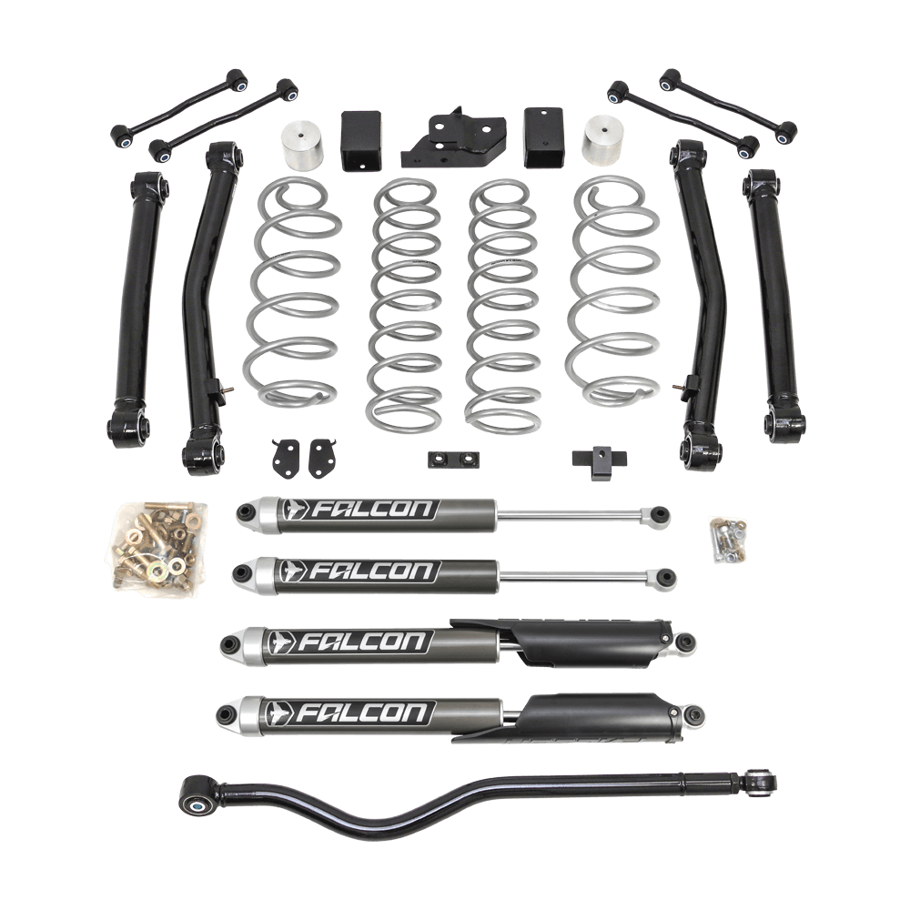 Terrain Flex 4-Arm Kit with Falcon 2.1 Shocks. 3.5ft. (silver spring plus front track bar) product image