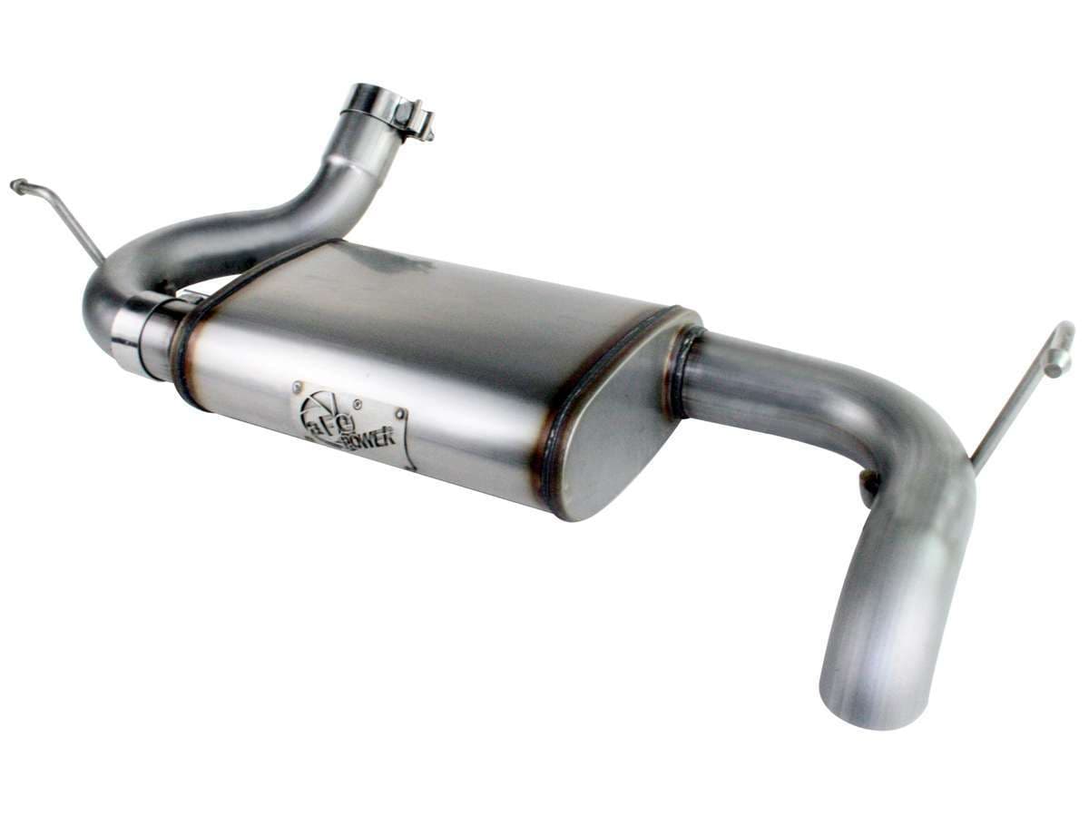 aFe Power MACH Force-Xp 2.5in Axle-Back Hi-Tuck Exhaust System - JK product image