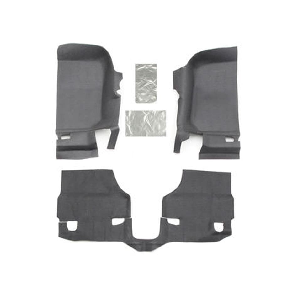 1118 Wrangler 2DR W/Heat Shields 3pc Front Kit Bedtred product image
