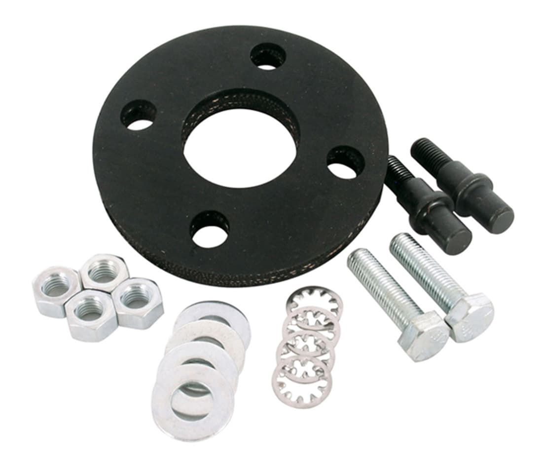 Borgeson Borgeson - Rag Joint Disc - P/N: 000941 - Replacement rubber rag joint disc with hardware. Fits many Chevy , Dodge, Ford and Jeep applications requiring a 3.75 in. diameter rag joint disc..