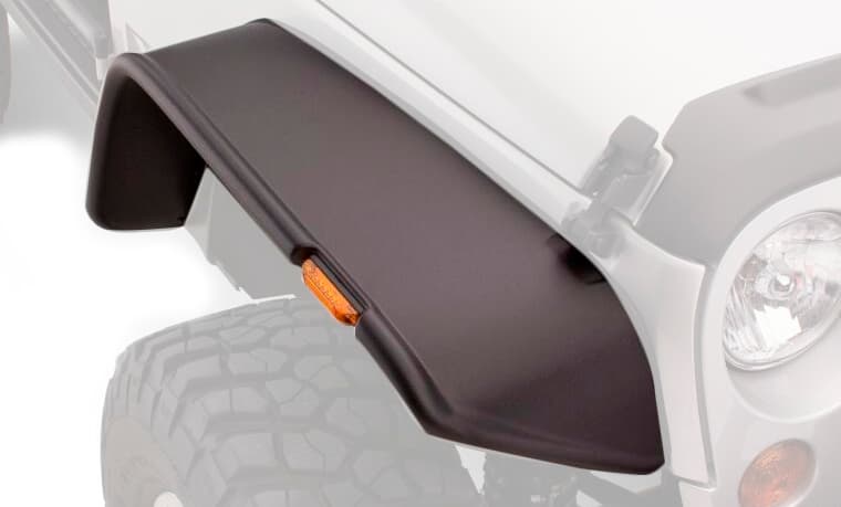 0718 Wrangler Fits 2door Sport Utility Models Only ff Flat Style 4pc product image