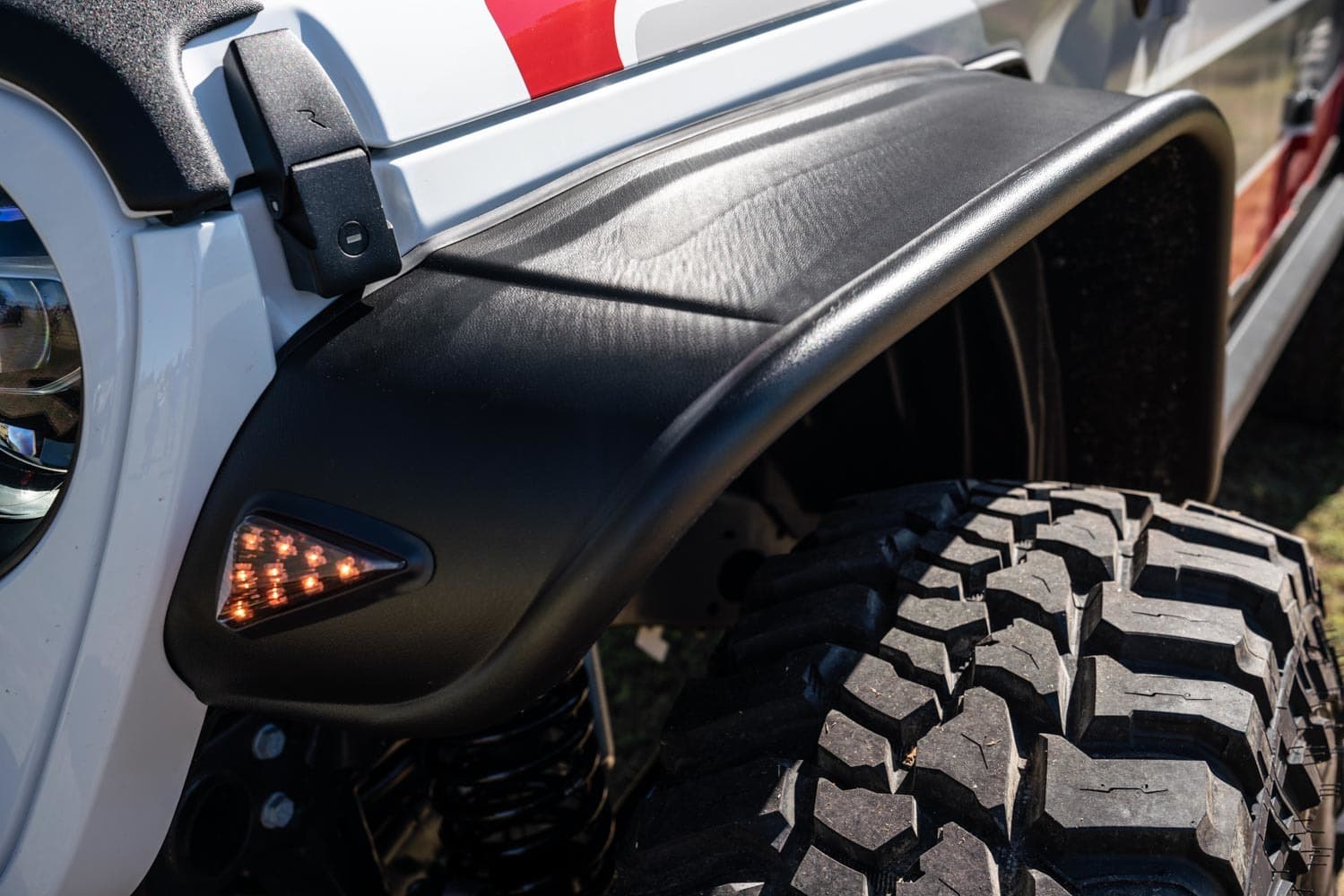 20c Gladiator Launch Edition 4pc Flat Sytle Fender Flares Black product image