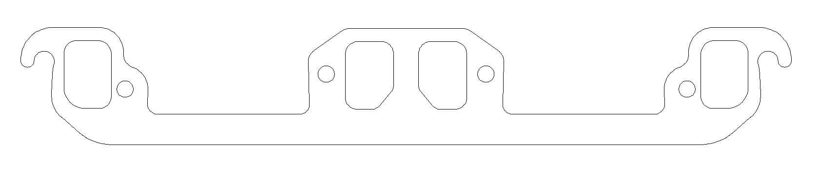 Cometic Gasket Automotive Cometic Gasket Automotive C5558-064 Chrysler Magnum V8 Exhaust Manifold Gasket Set
