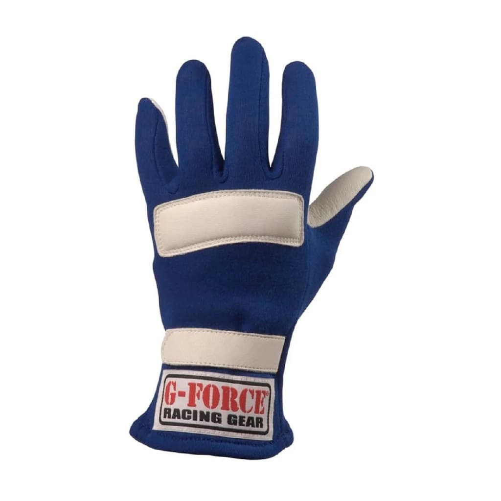 G-FORCE Racing Gear G5 Racing Gloves Small Blue