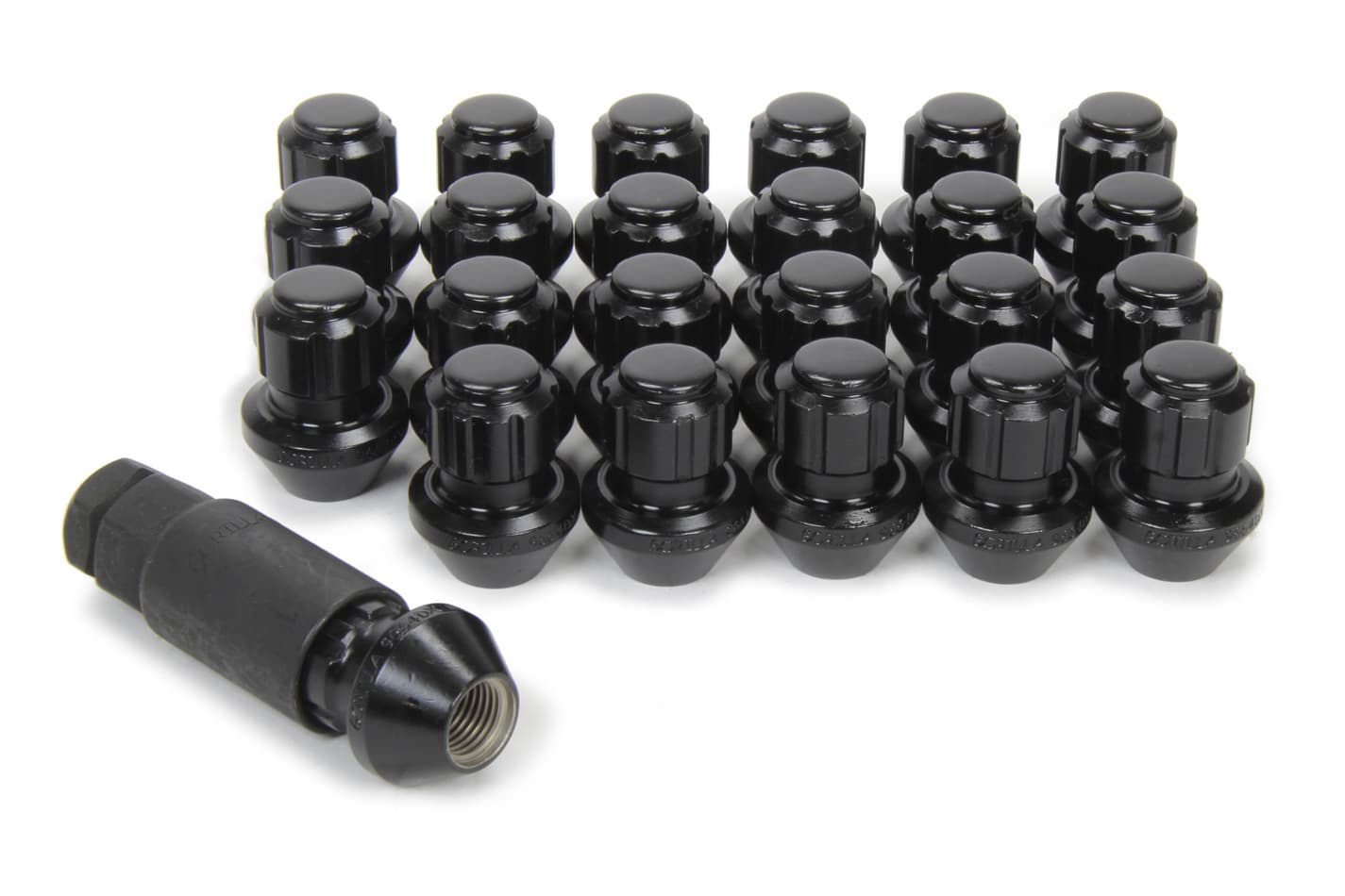 Gorilla Lug Nut and Lock System 14mm x 1.50 Black