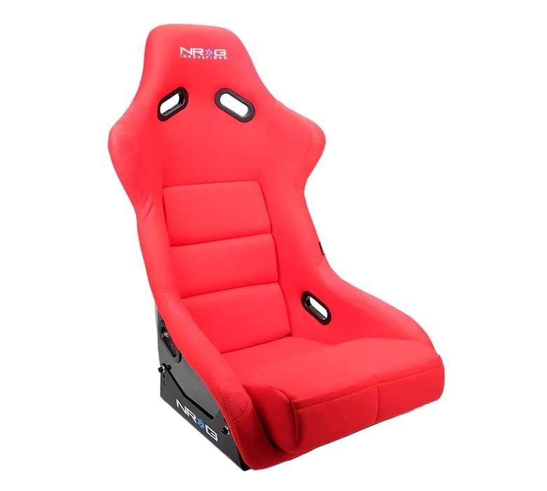 NRG Innovations Seat FRP Large Red Cloth
