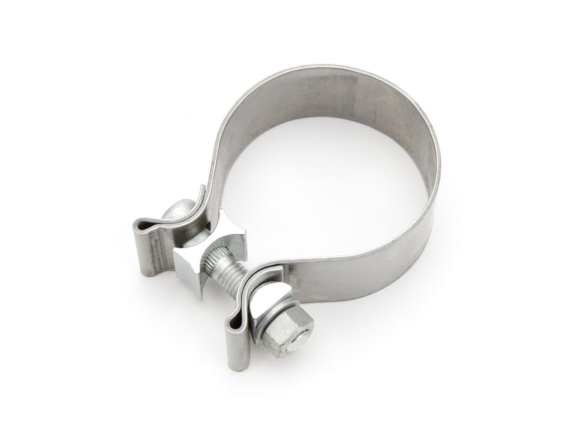 Pypes Performance exhaust Exhaust Muffler Band Clamp 3 in x 1 in Natural 304 Stainless Steel Pypes Exhaust