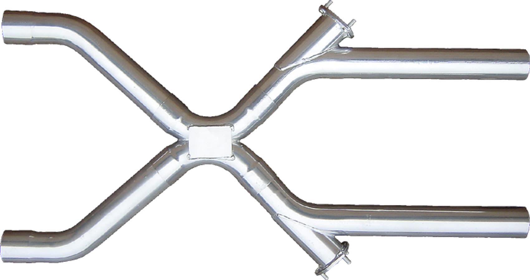 Pypes Performance exhaust Xchange X-Pipe Crossover Kit Intermediate Pipe 3 in Hardware Inc Polished 304 Stainless Steel Pypes Exhaust