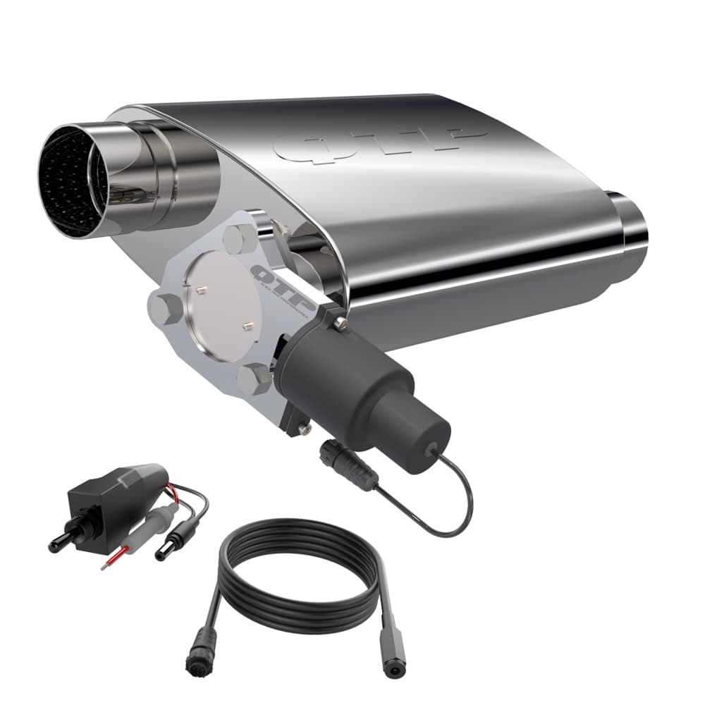 QTP 3in Screamer Twintronic Muffler