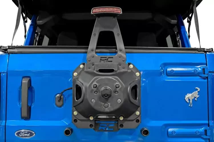 Rough Country Spare Tire Relocation and Reinforcement Bracket Kit - Bronco 2021+ product image