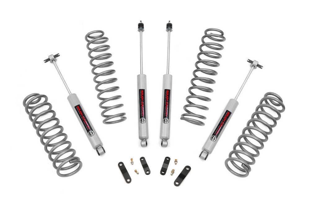 Rough Country 2.5in Suspension Lift Kit w/ Premium N3 Shocks - JK 4Dr product image