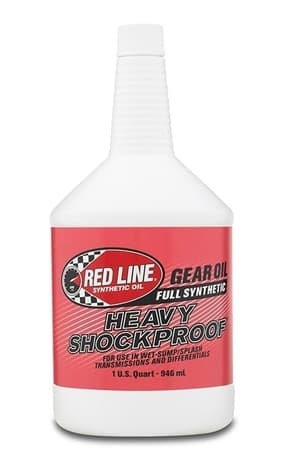 Red Line Oil Gear Oil Synthetic Heavy Shockproof 1 Quart Red Line Oil
