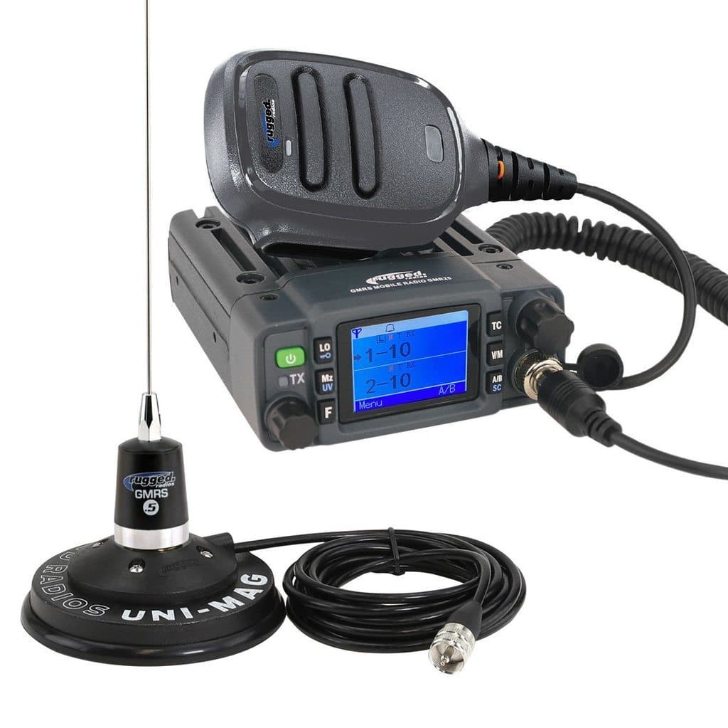Rugged Radios Radio Kit - GMR25 Waterproof GMRS Band Mobile Radio w/ Antenna - 25 Watt product image