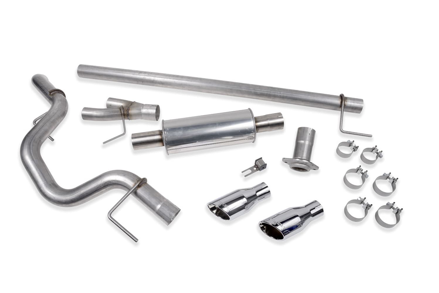 2015-2019 F-150 5.0L-V8 3.5L-V6 3.5L-2.7L EcoBoost Cat-Back Exhaust System 304SS product image