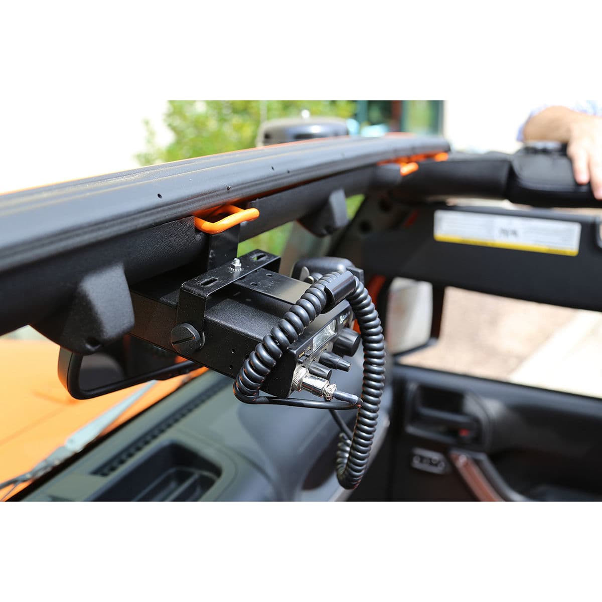 Rugged Ridge CB Radio Mount for 2007-2018 Jeep Wrangler JK product image