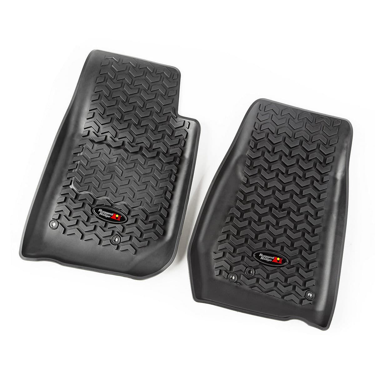 Floor Liners Front Black 14-18 Jeep Wrangler product image