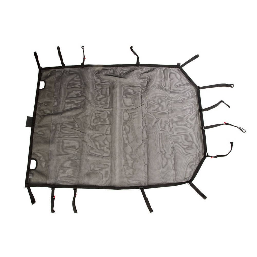 Rugged Ridge Full Eclipse Sun Shade, Black Mesh  - JL 4Dr product image