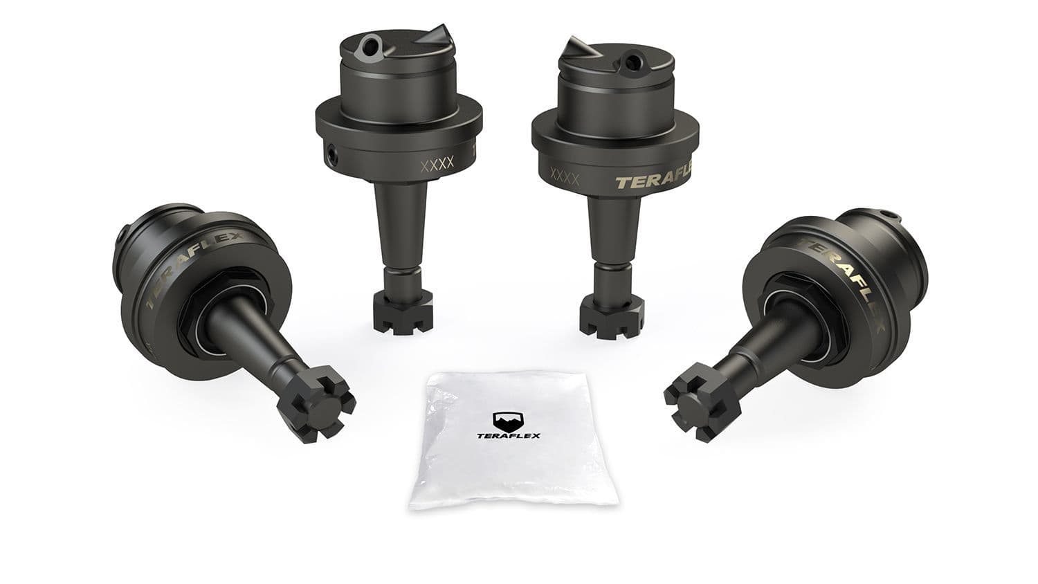 Teraflex HD Ball Joint Kit w/out Knurl - 2 Upper and 2 Lower - JT/JL w/ D30 or D44 product image