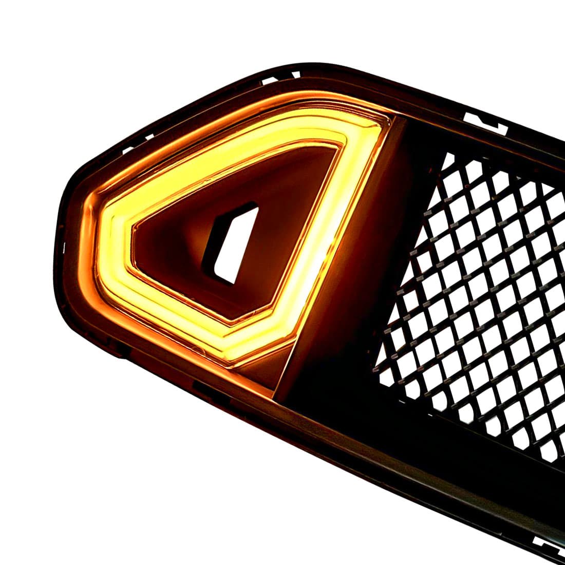 Front Mesh Upper Grille W/ LED DRL Turn Signal Light For 2018-2021 Ford Mustang| In Stock On Apr 15 product image