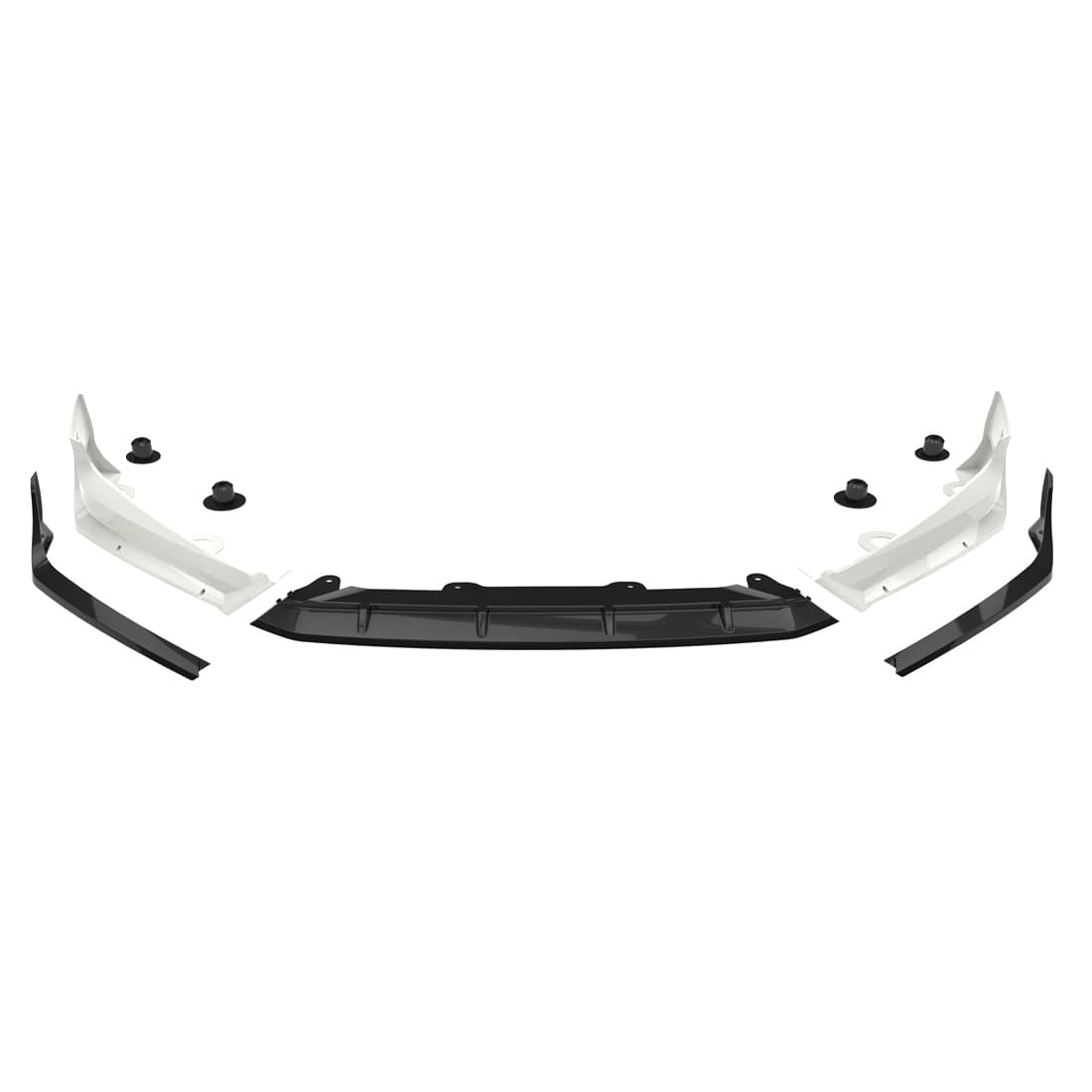 American Modified Aerodynamic Front Lip Spoiler, White - AMHMBA00201 product image