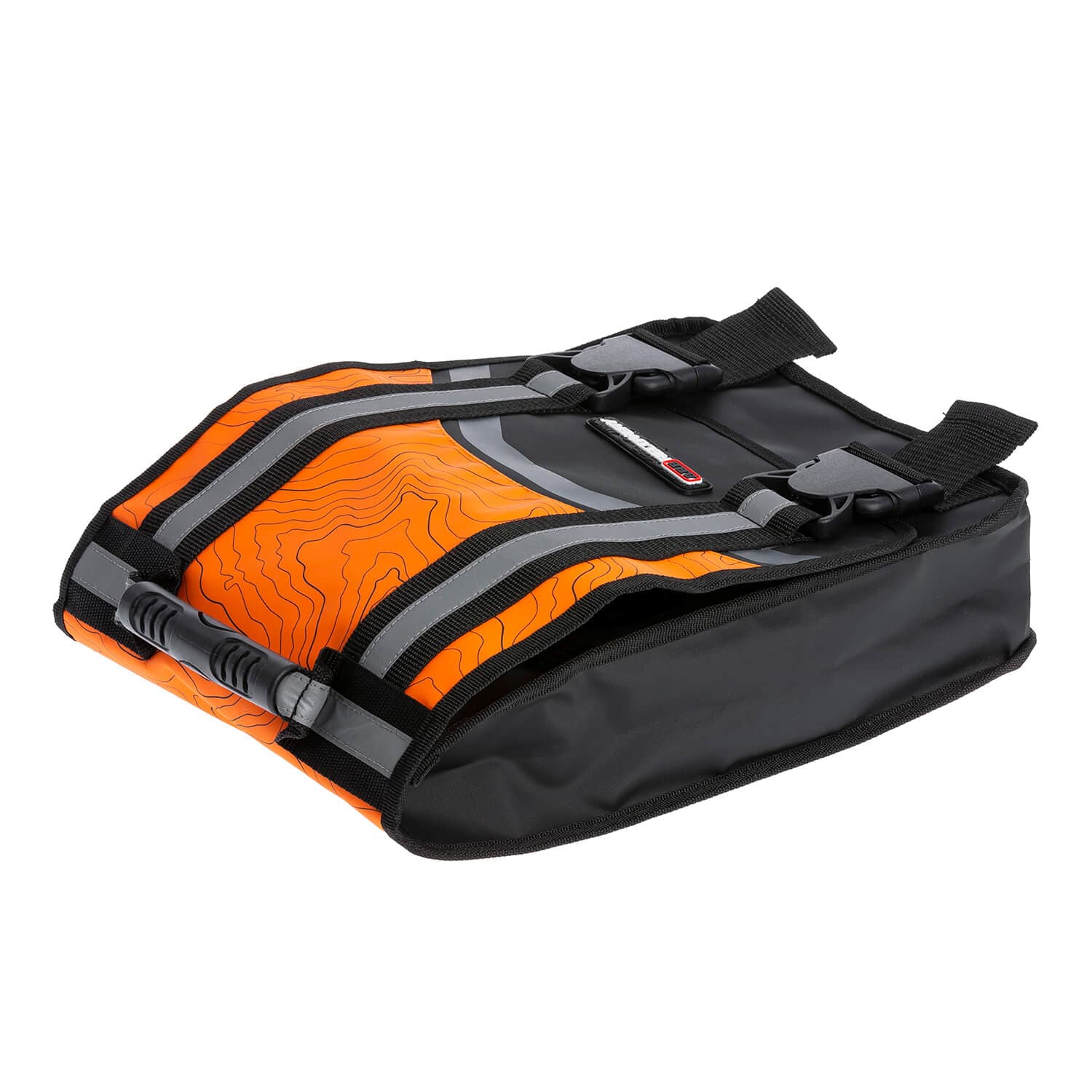 ARB Compact Recovery Bag;orange And Black Topographic Styling;pvc Material;dual Internal Pockets; product image