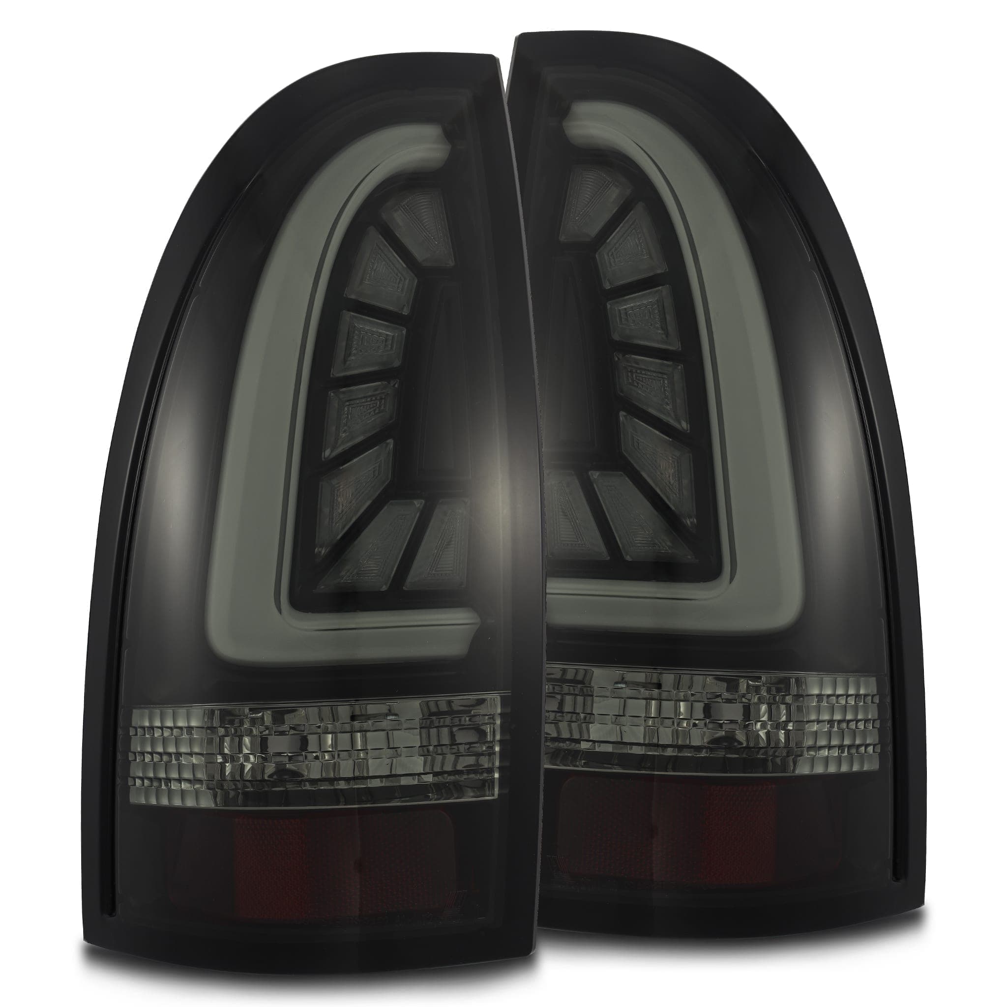 AlphaRex 0515 Tacoma Proseries LED Tail Lights Jet Black