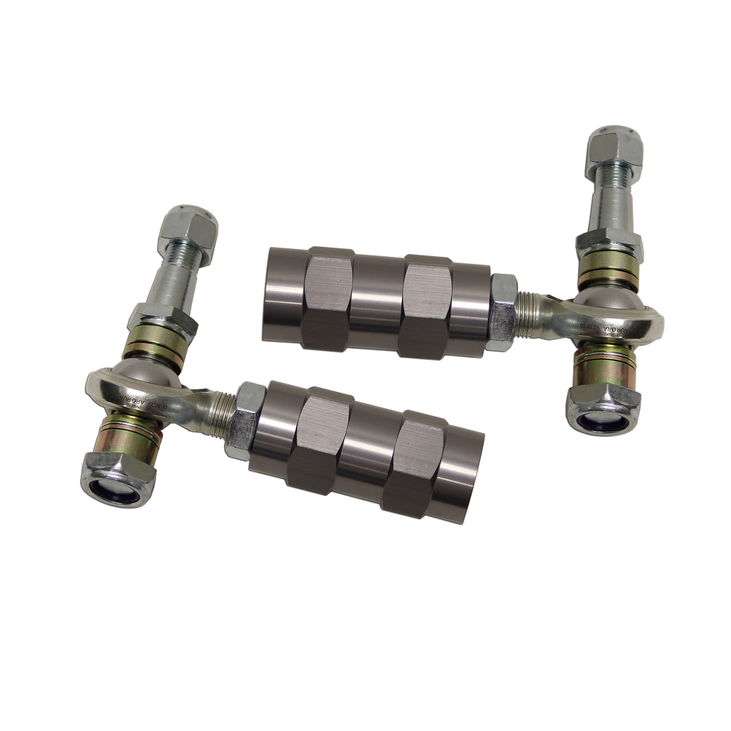 Bbk 2005-2014 Mustang Front Bump-Steer Kit Cnc Billet Aluminum HD Heim Joints product image