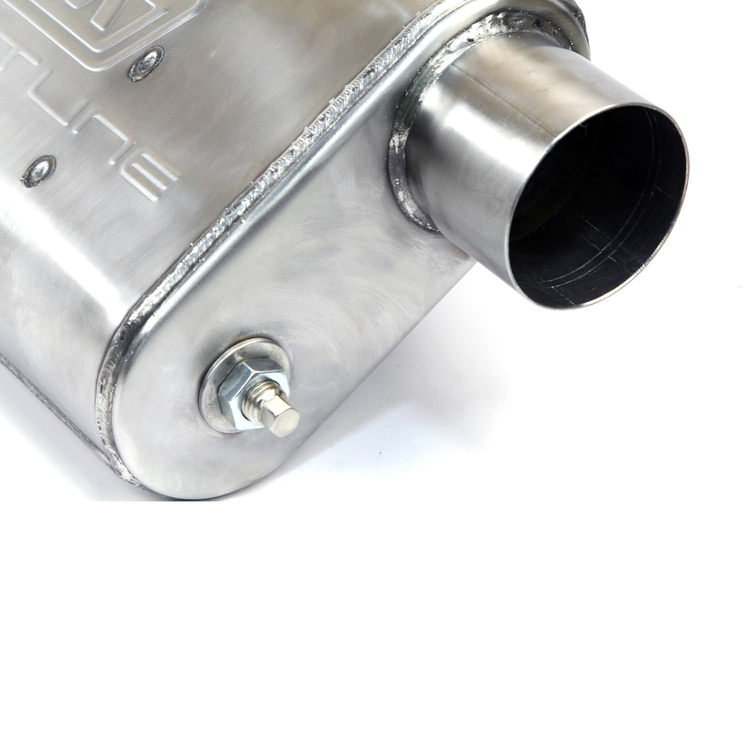 BBK Performance Parts 31025 UNIVERSAL 2-3/4 VARITUNE ADJUSTABLE MUFFLER DOUBLE OFFSET (439 STAINLESS) product image