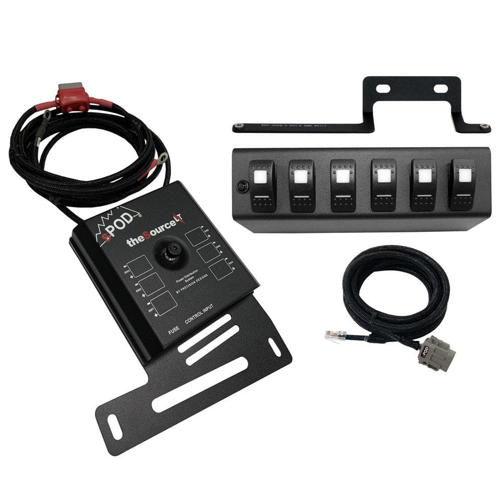 sPOD SourceLT w/ Green LED Switch panel - JK 2009-2018 product image