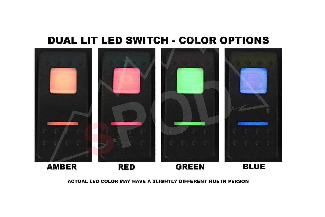 sPOD SourceLT w/ Green LED Switch panel - JK 2009-2018 product image