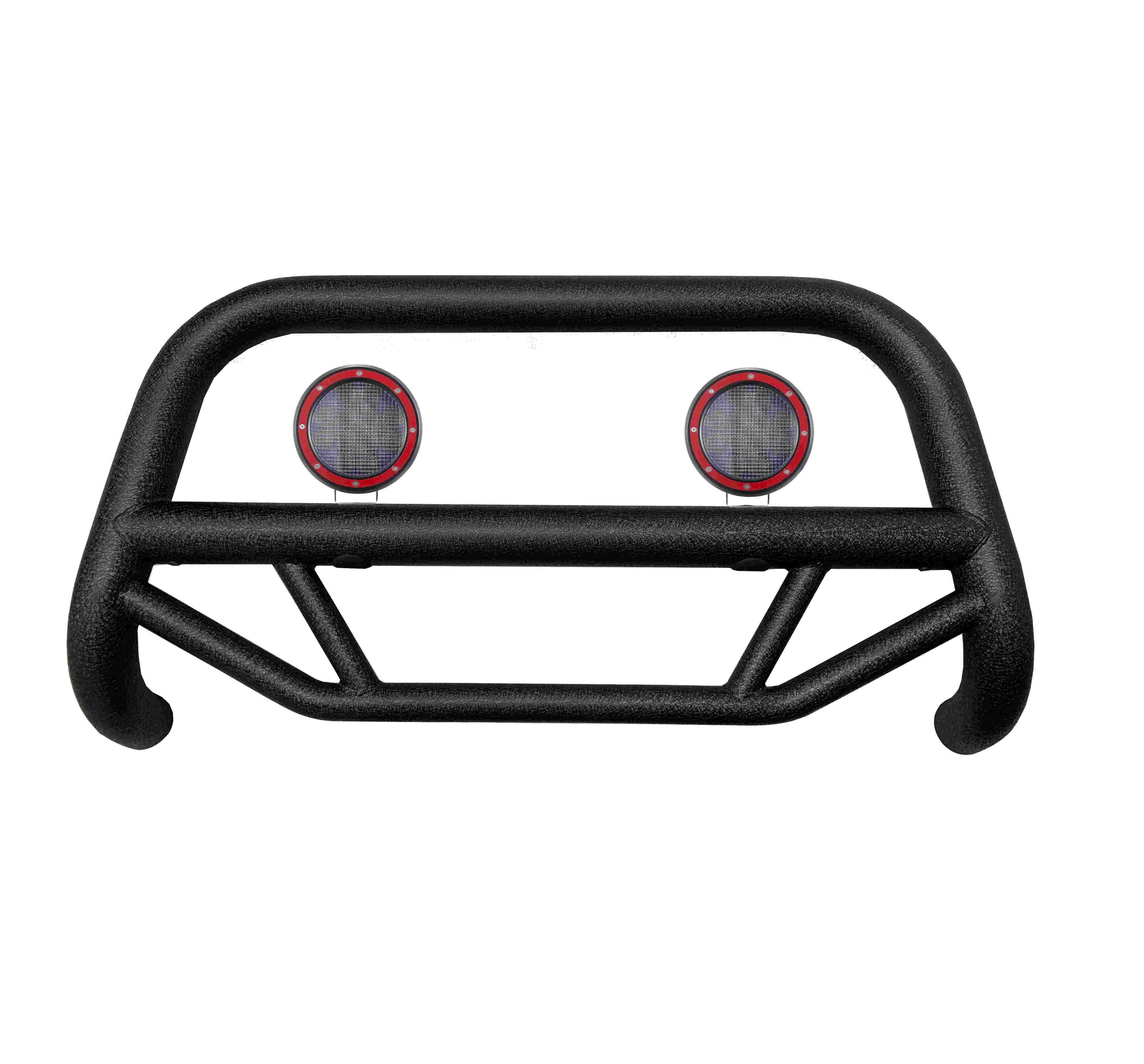 Black Horse Off Road Black Horse Off Road Max T Bull Bar Kit Textured Black Steel MBT-MT0112-PLFR